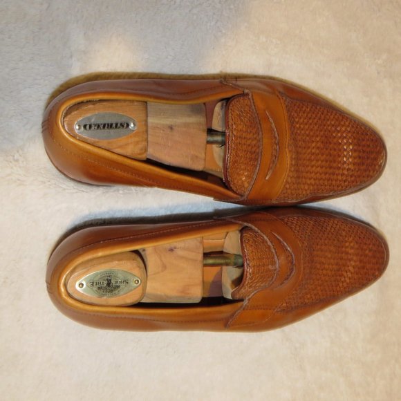 Allen Edmonds Lake Bluff Weave Loafers 8.5 EEE - Picture 6 of 11